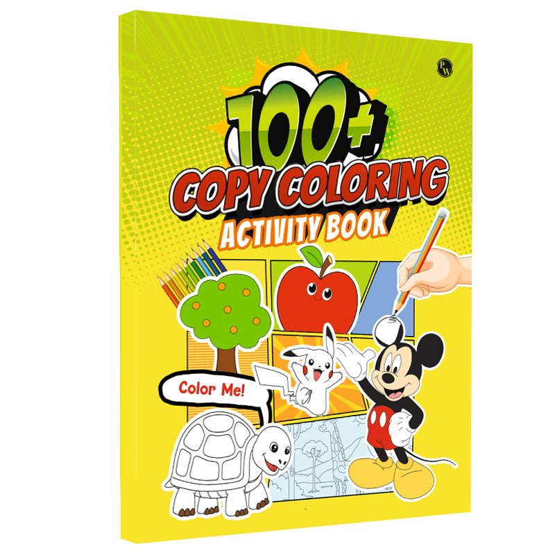 100+ Copy Coloring Activity Book l Copy Coloring Books for Kids