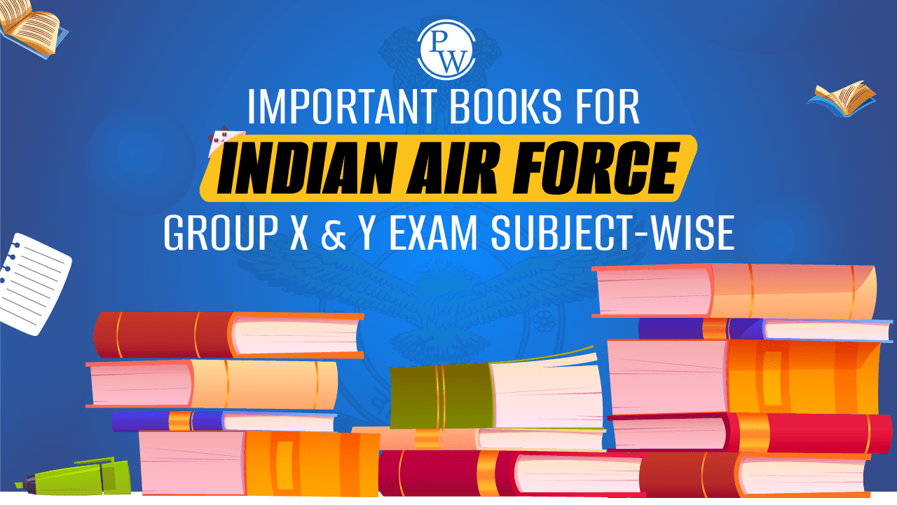 Important Books For Indian Air Force Group X Y Exam Subject Wise