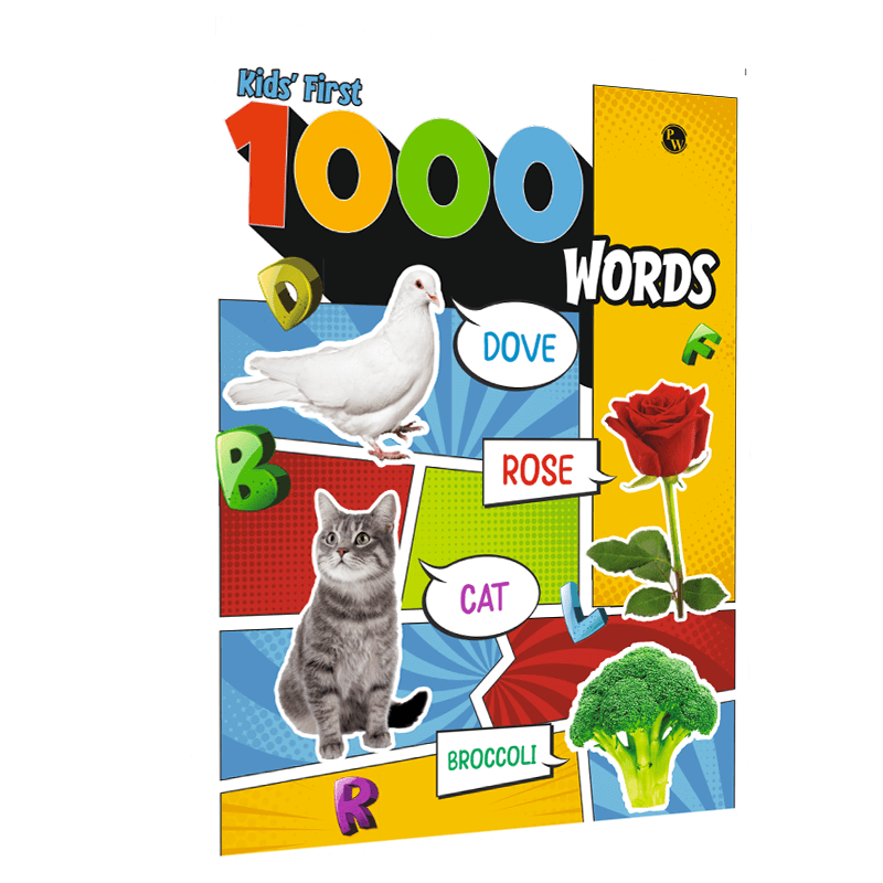 My First 1000 Words Book l 50 Topics with Engaging Picture Book for Early Learners (2+ years)