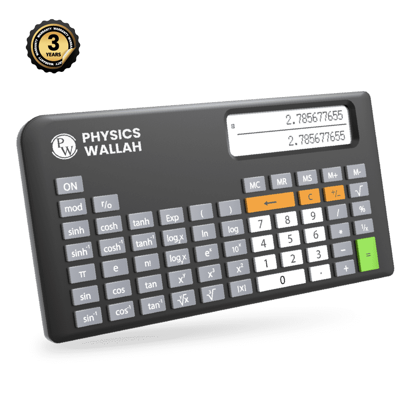 PW Scientific Calculator | Dot-Matrix LCD Screen | Grey