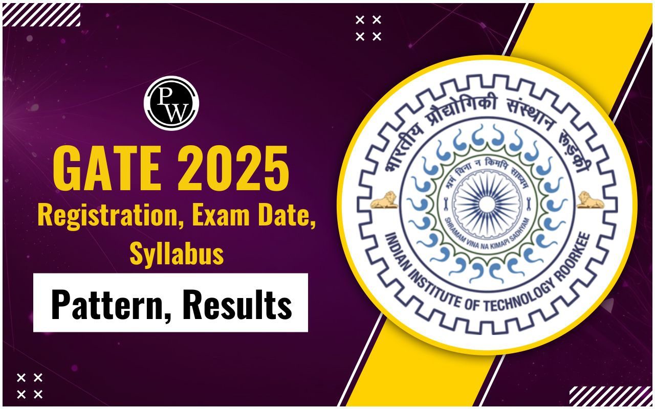 GATE 2025, Registration, Exam Date, Syllabus, Pattern, Results