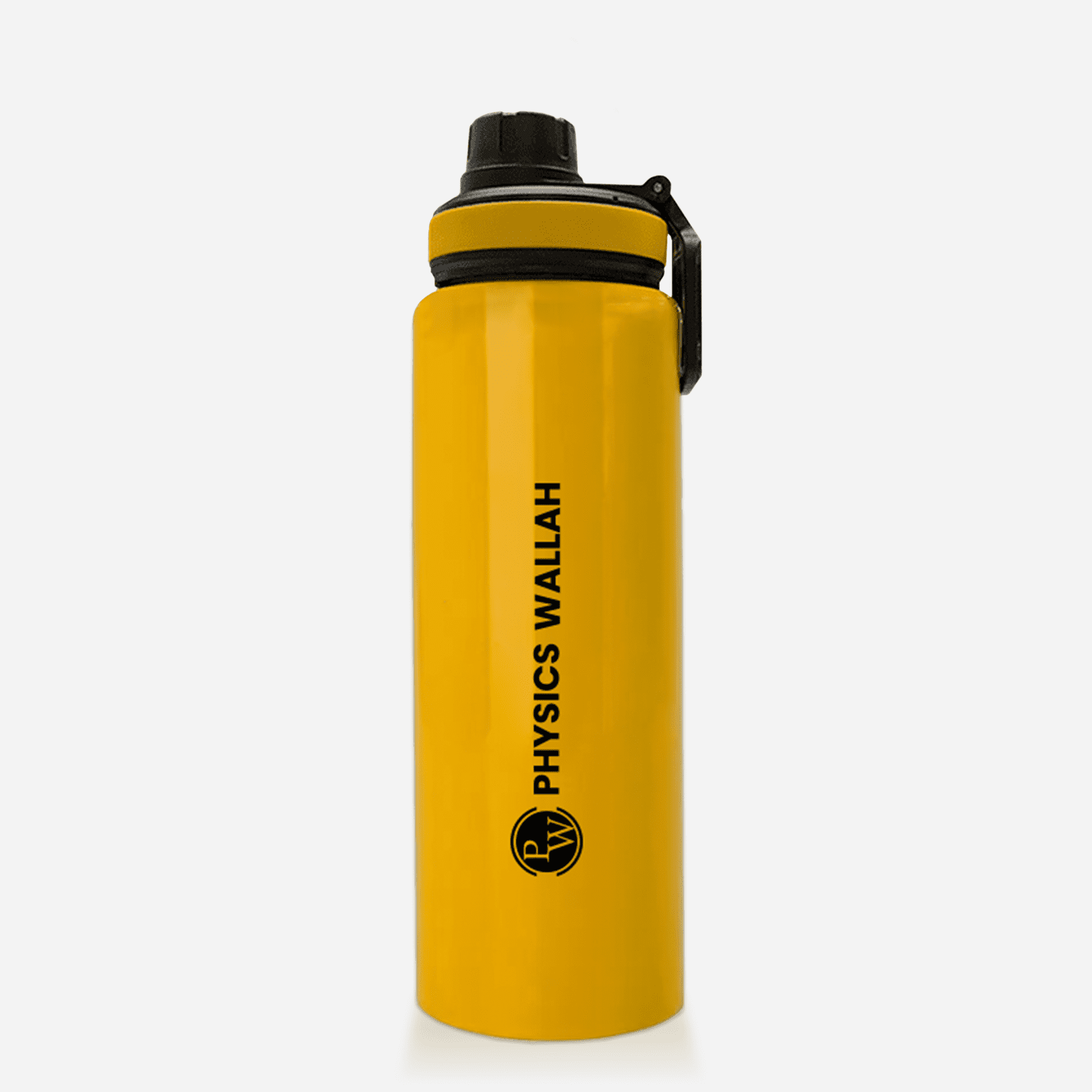 Sipper Bottle | 1000 ml | Yellow | Stainless Steel
