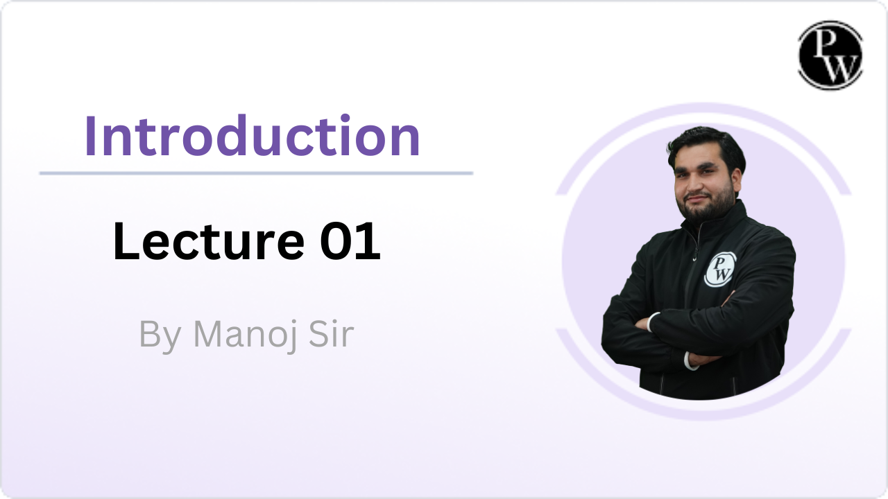 Introduction 01 