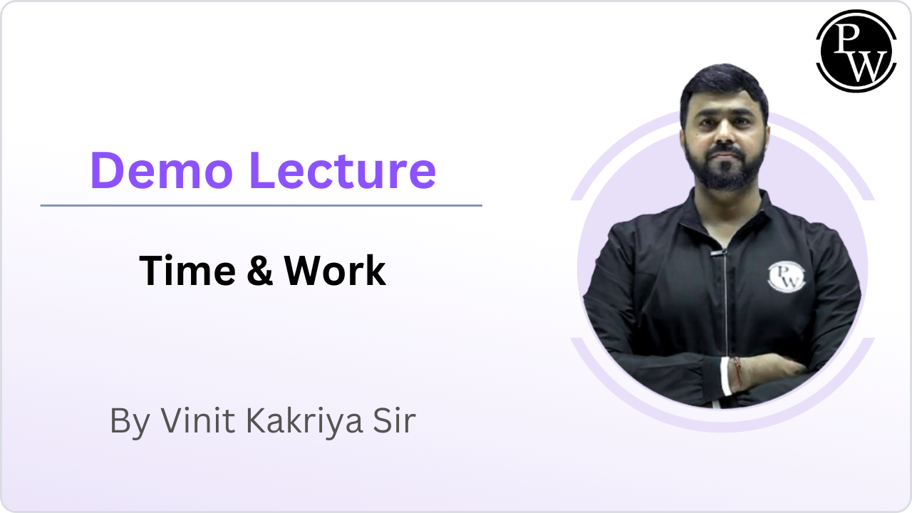Demo Lecture by Vinit Kakriya Sir