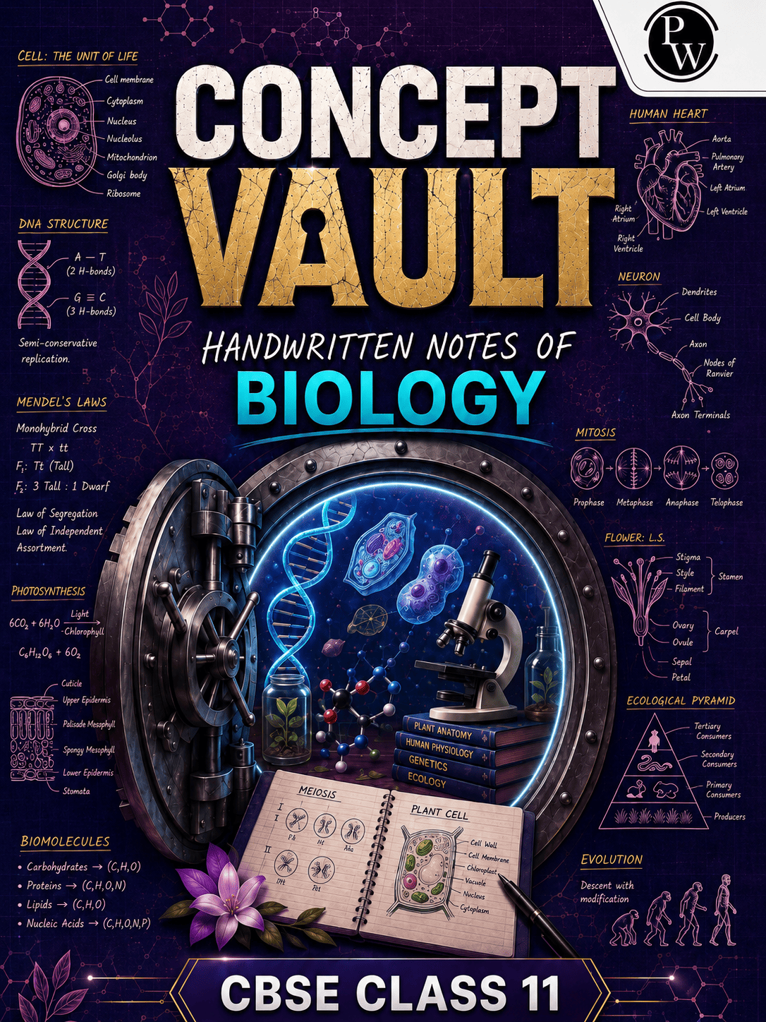 Biology Concept Vault Class 11th (Digital Book)