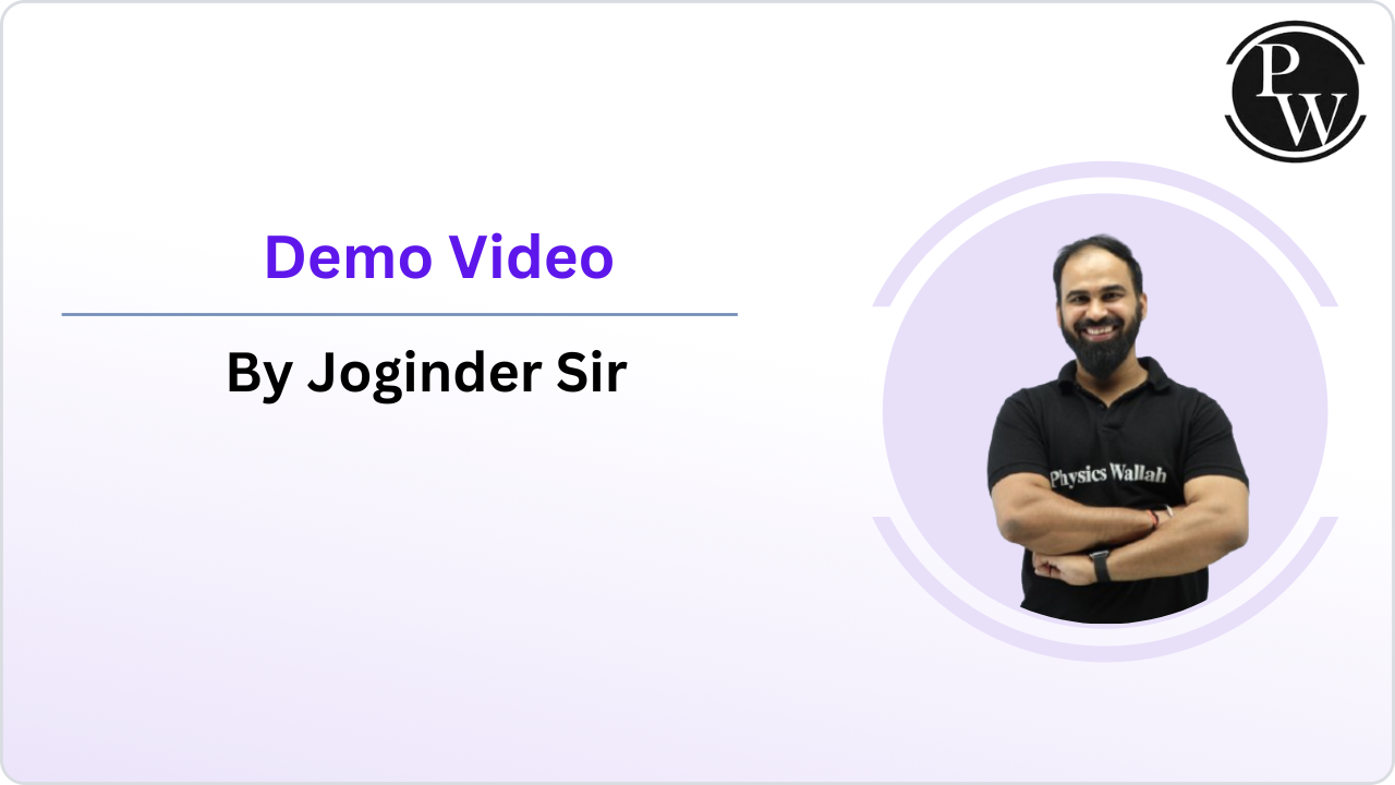Demo Lecture By Joginder Sir 