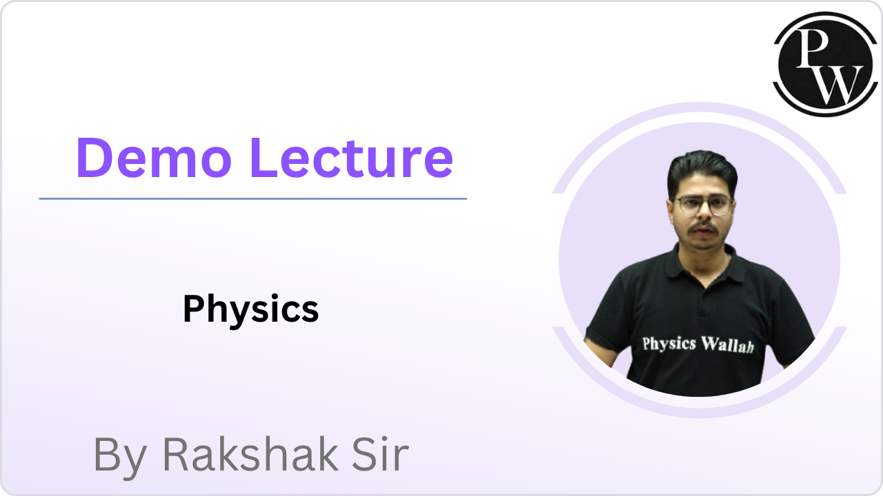 Demo Lecture By Rakshak Sir