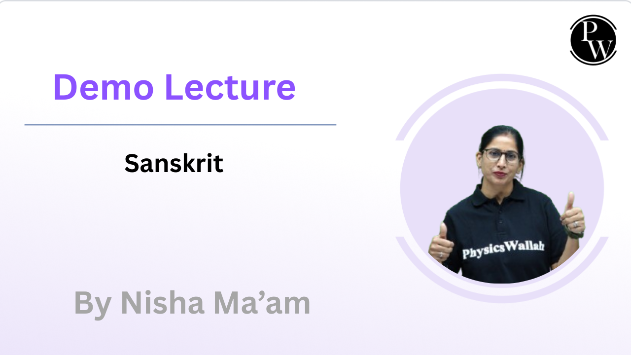Demo Lecture by Nisha Ma'am