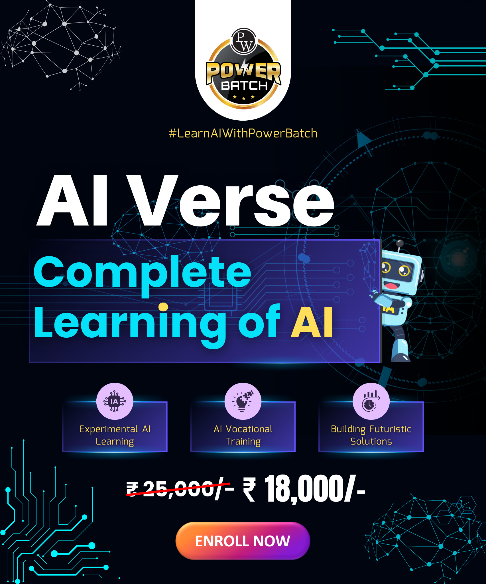 Power Batch : AI Verse (Complete Learning of AI)