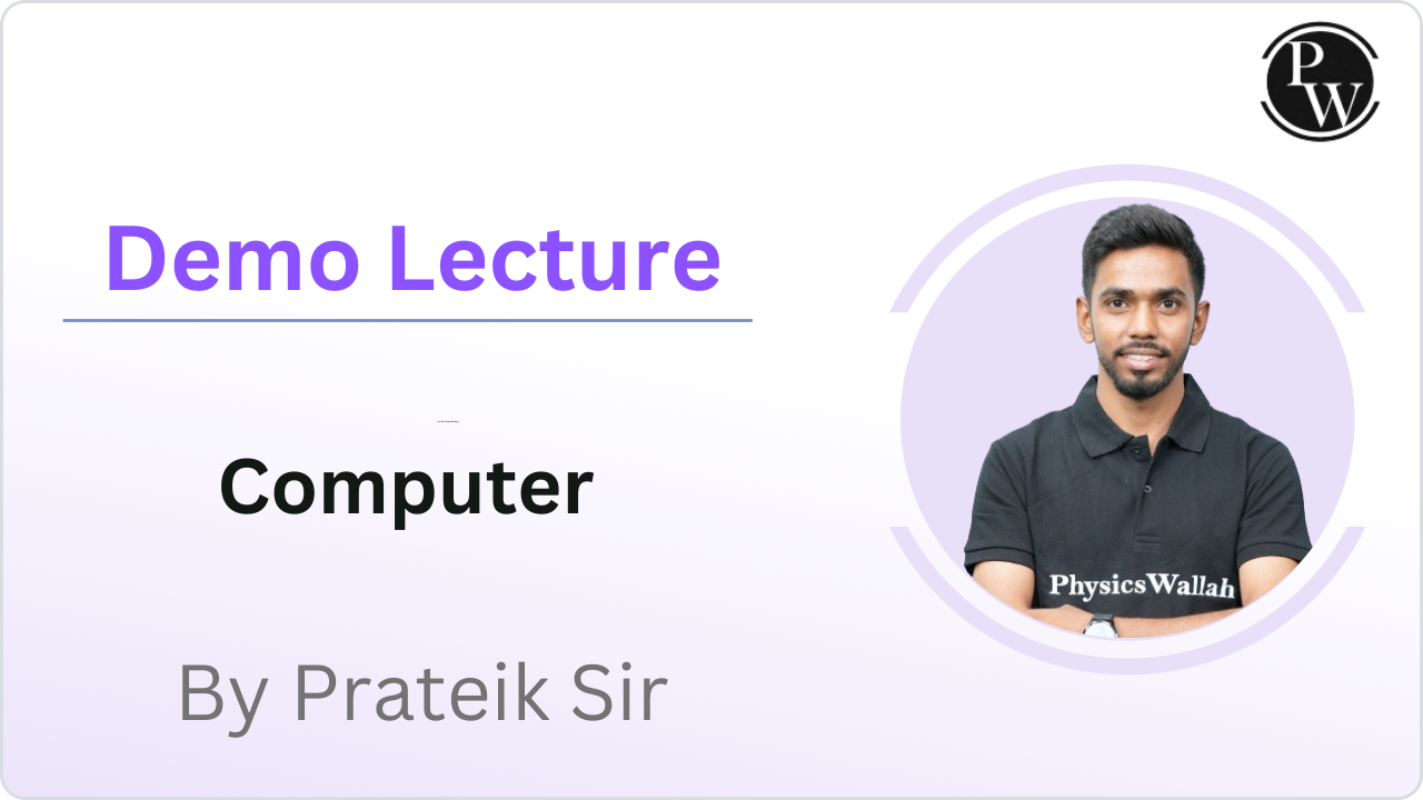 Demo Lecture by Prateik Sir