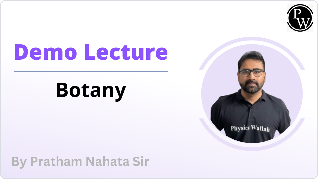 Demo Lecture by Pratham Nahata Sir