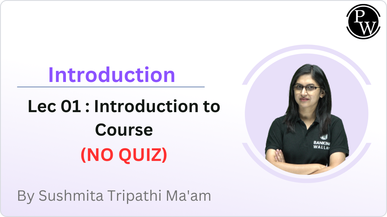 Introduction 01 : Introduction to Course || NO QUIZ
