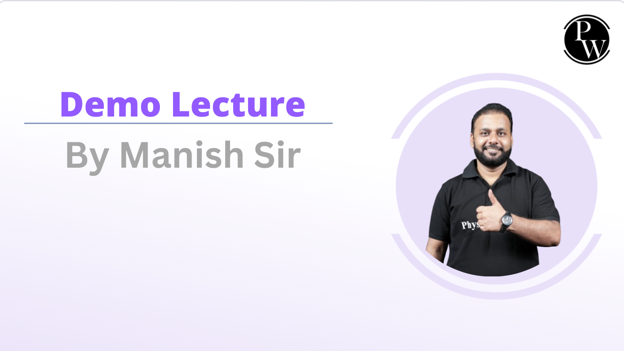 Demo Lecture By Manish Sir