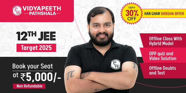 Vidyapeeth Pathshala 12th JEE 2025