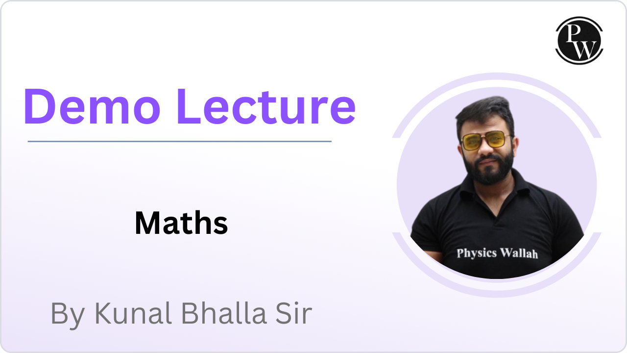  Demo Lecture By Kunal Bhalla Sir