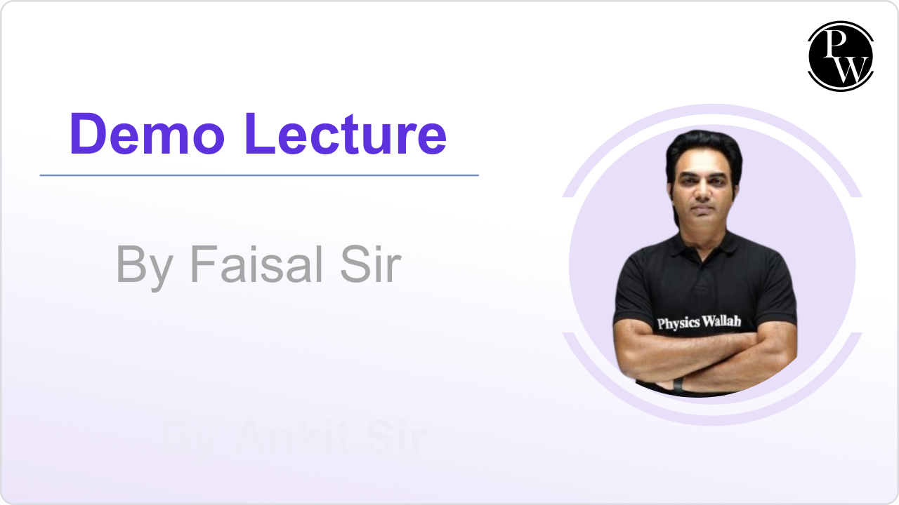 Demo Lecture By Faisal Sir