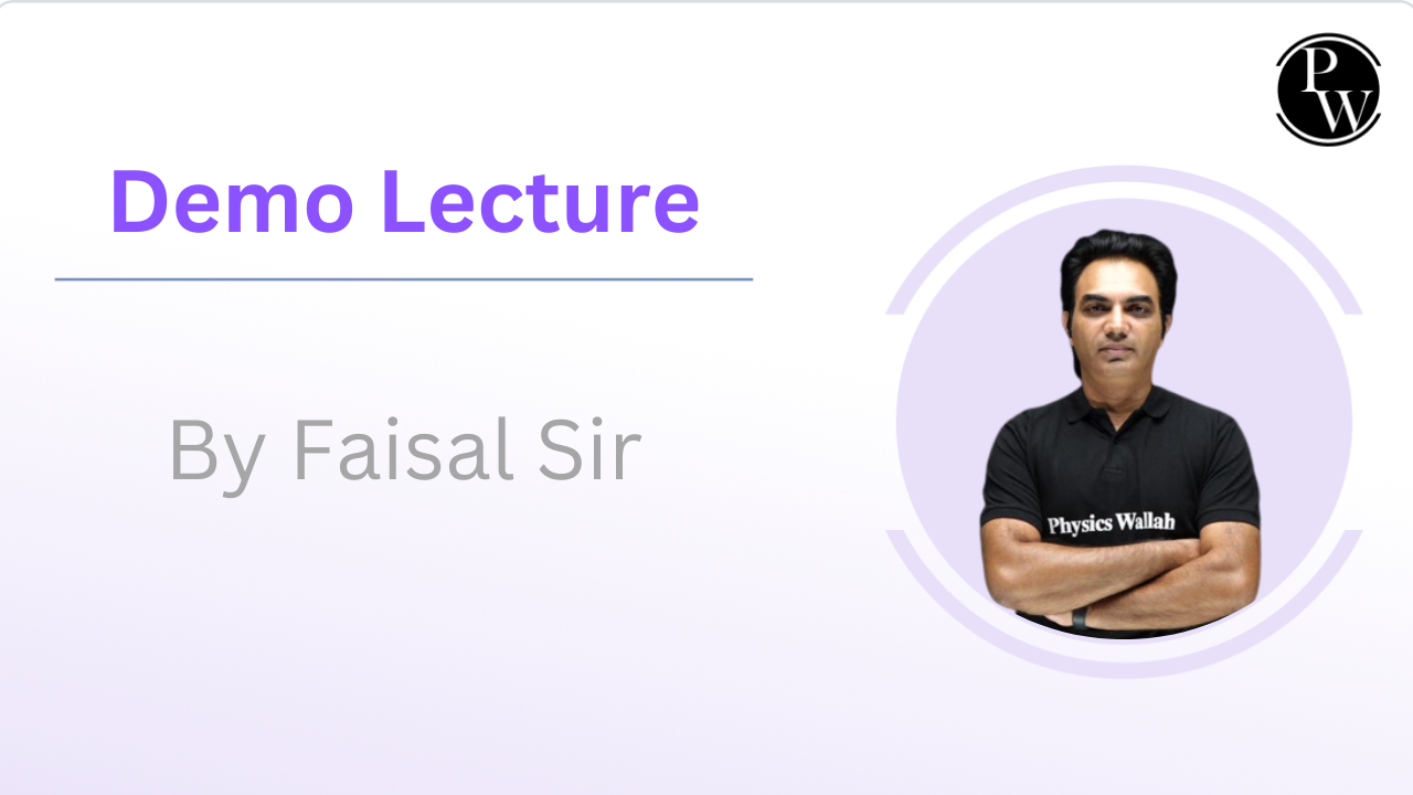 Demo Lecture By Faisal Sir