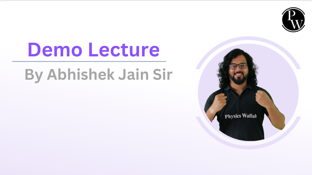 Demo Lecture By Abhishek Jain Sir
