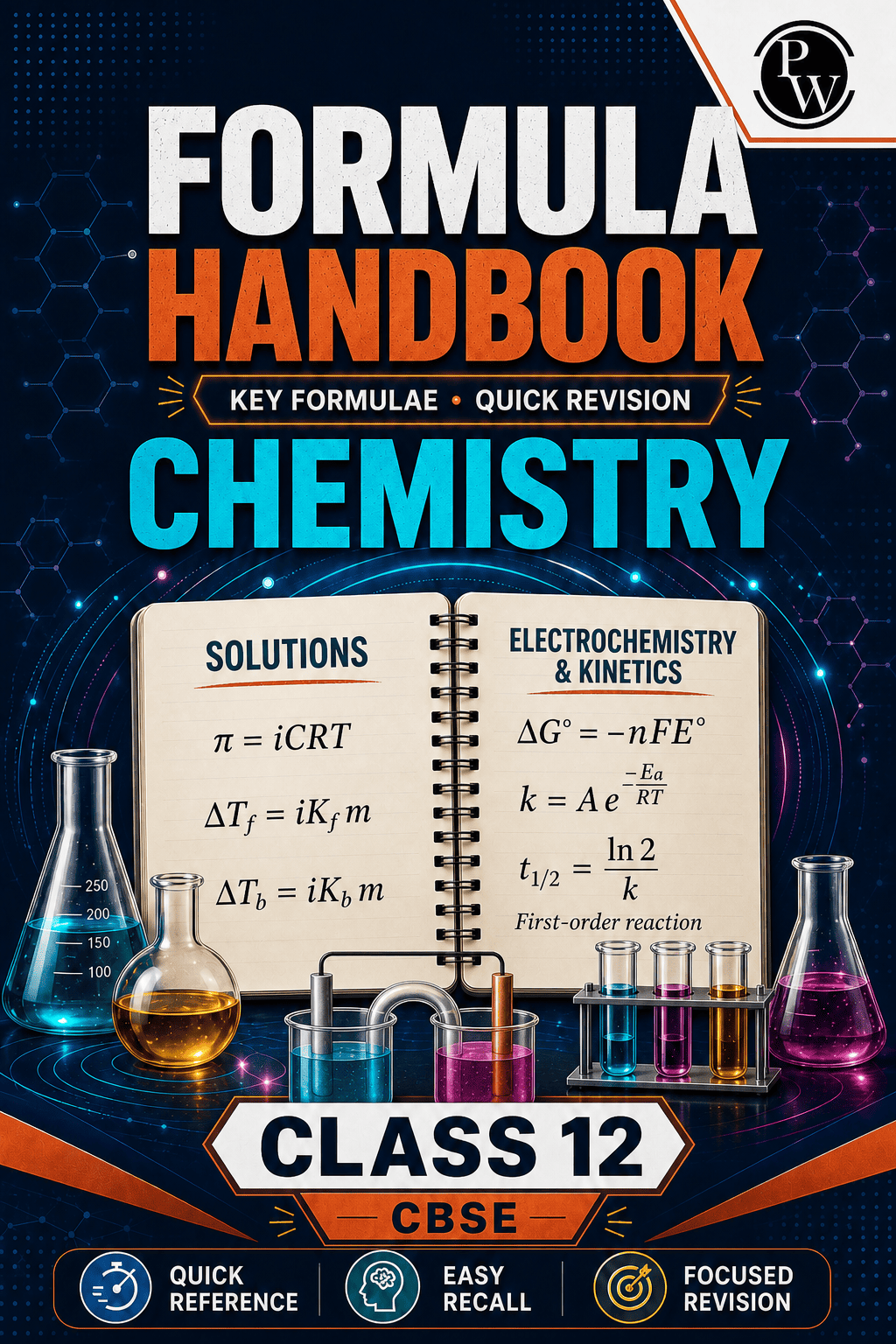 Formula Handbook Chemistry Class 12th (Digital Book)