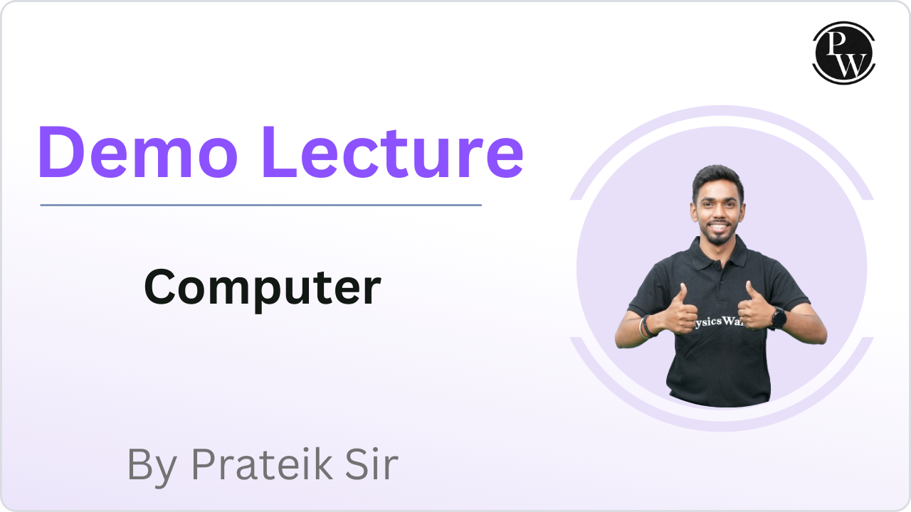 Demo Lecture By Prateik Sir