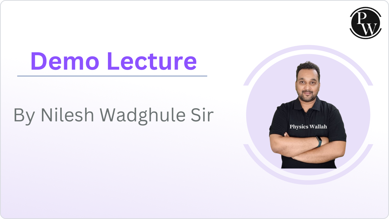 Demo Lecture : Nilesh Wadghule Sir