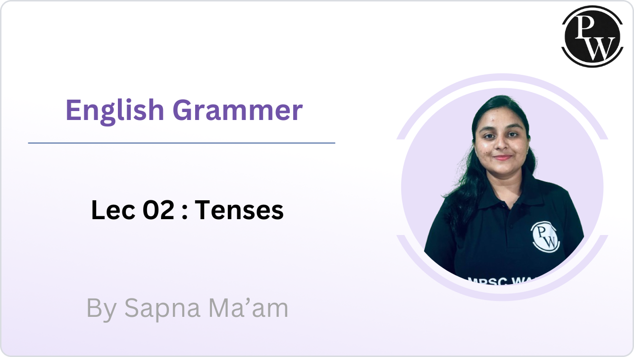  English Grammer 02 : Tenses 