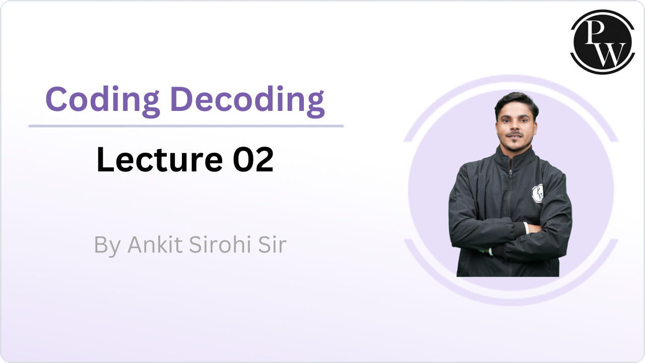 Coding Decoding 02 
