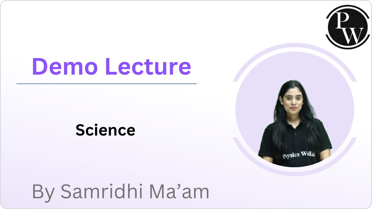 Demo Lecture By Samridhi Ma'am