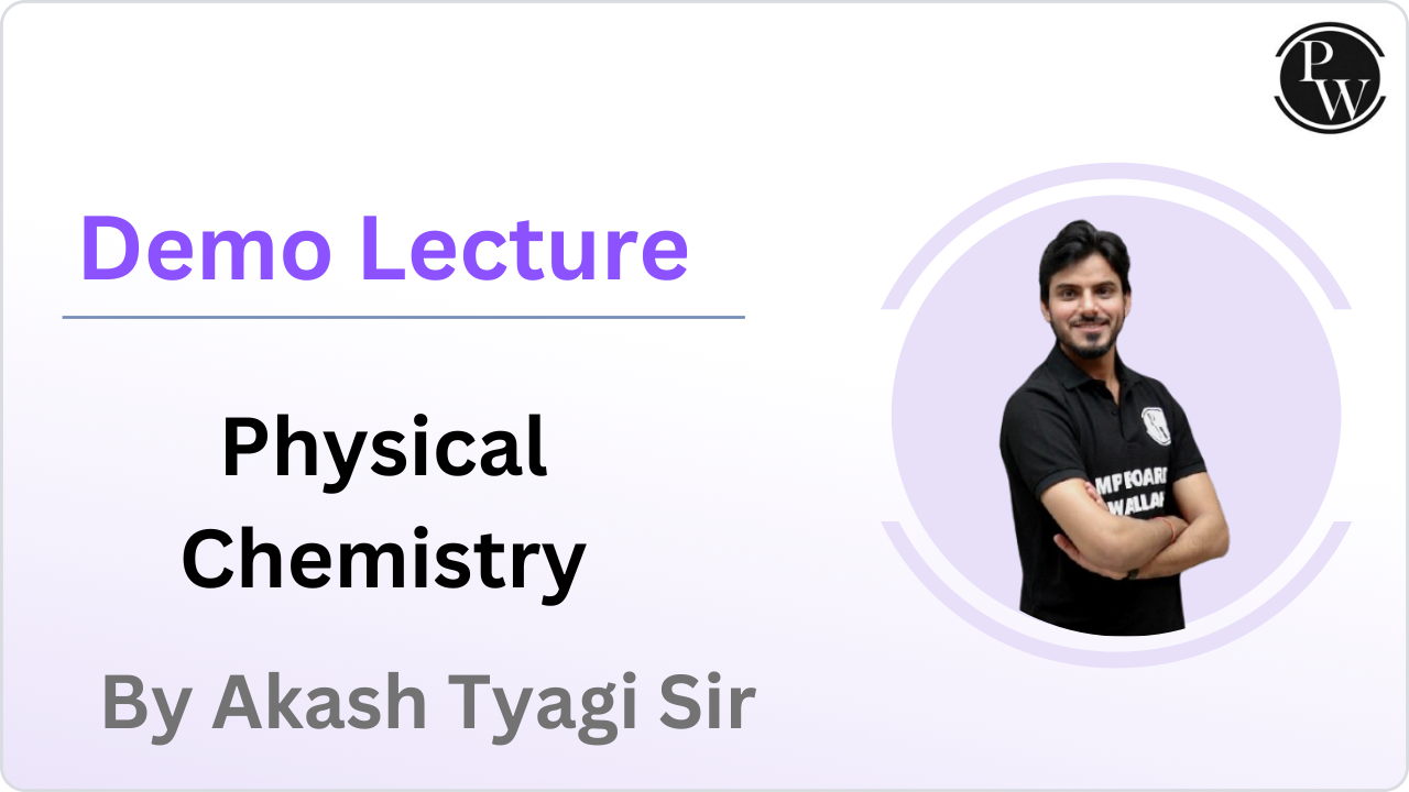 Demo Lecture By Akash sir (Physical and Inorganic Chemistry)