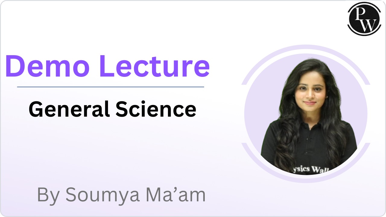 Demo Lecture by Soumya Ma'am