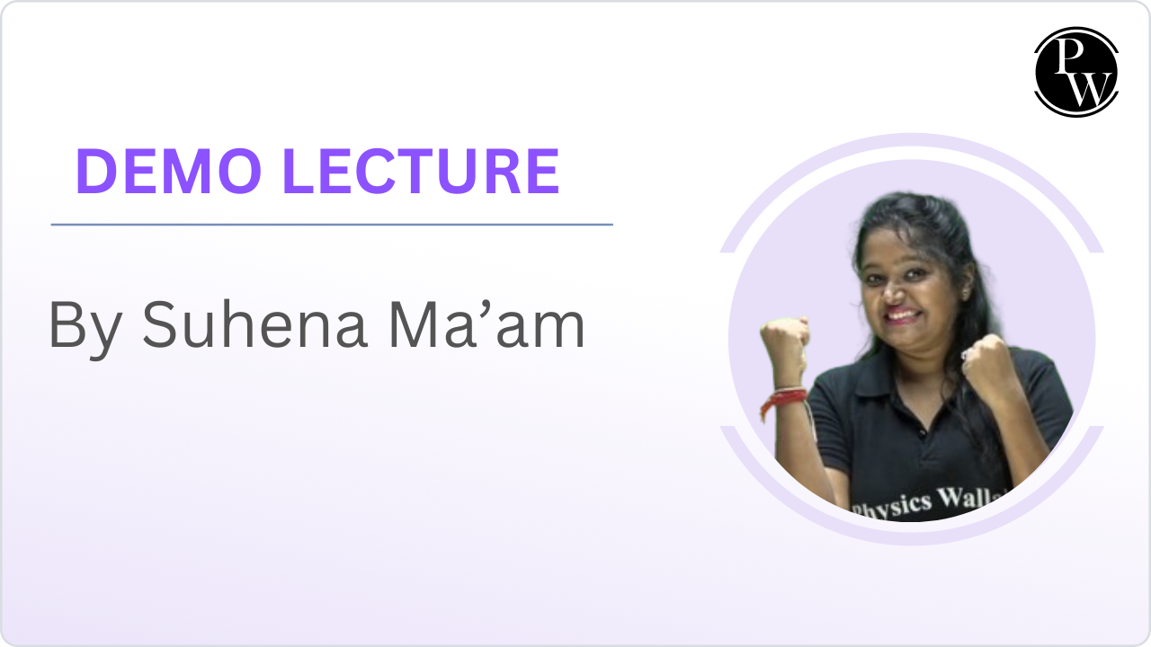 Demo Lecture : Suhena Dutta Ma'am