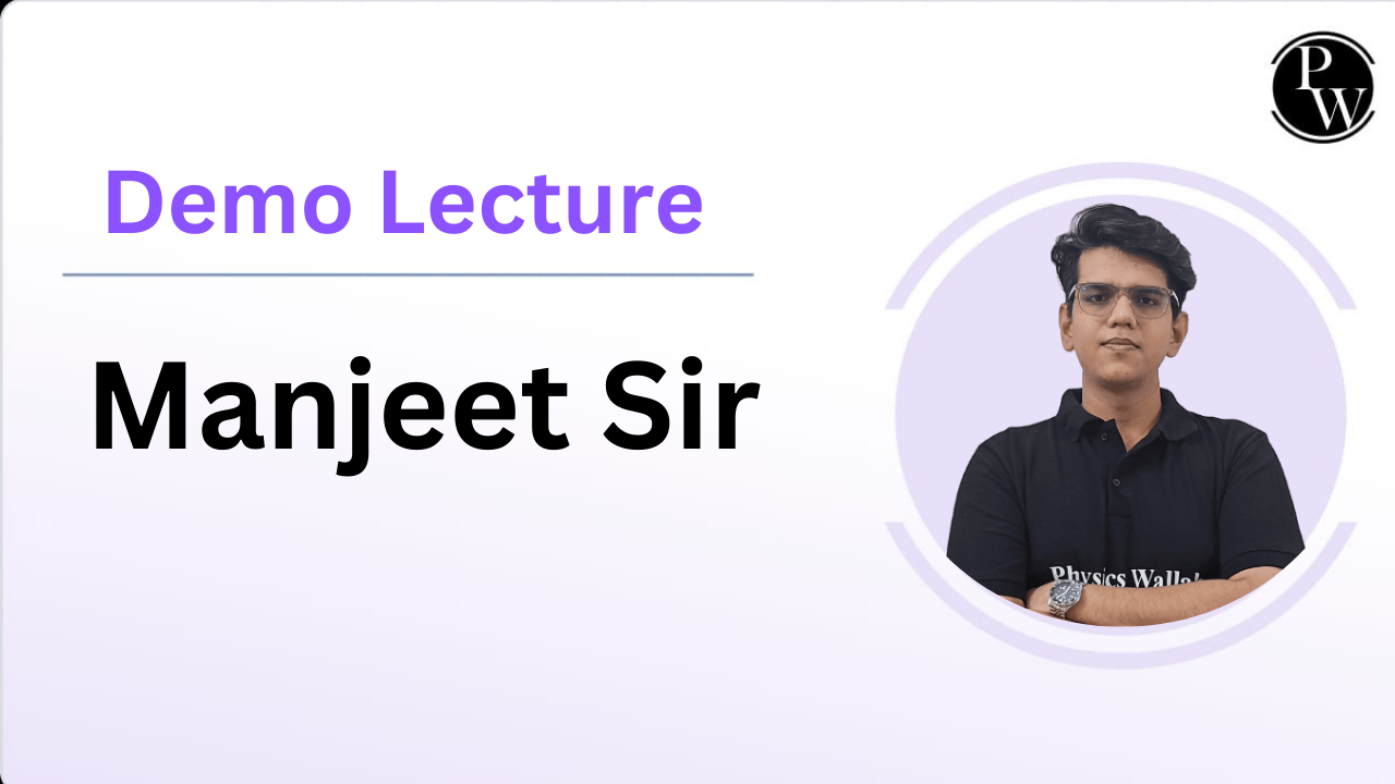 Demo Lecture : Manjeet Sir