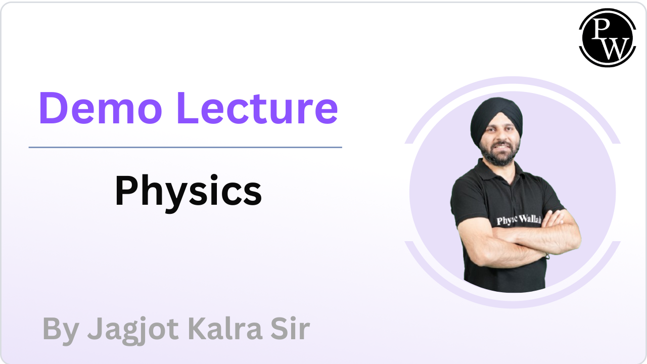Demo Lecture By Jagjot Kalra Sir
