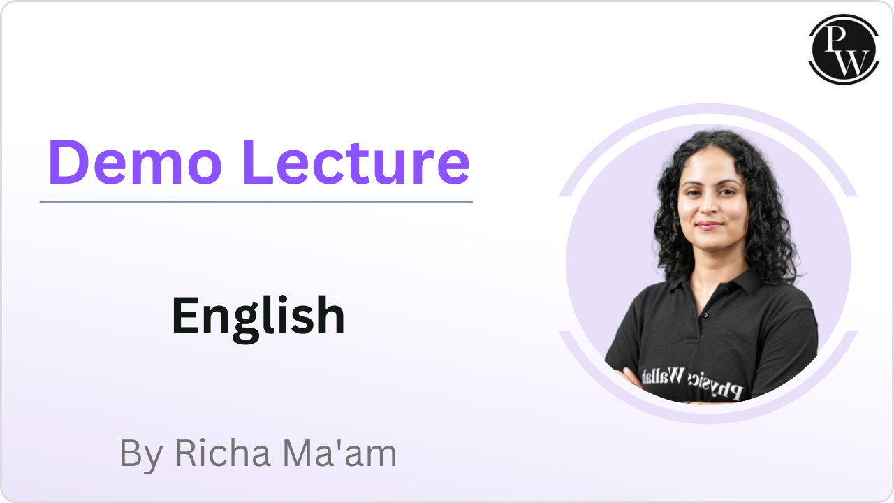 Demo Lecture By Richa Ma'am