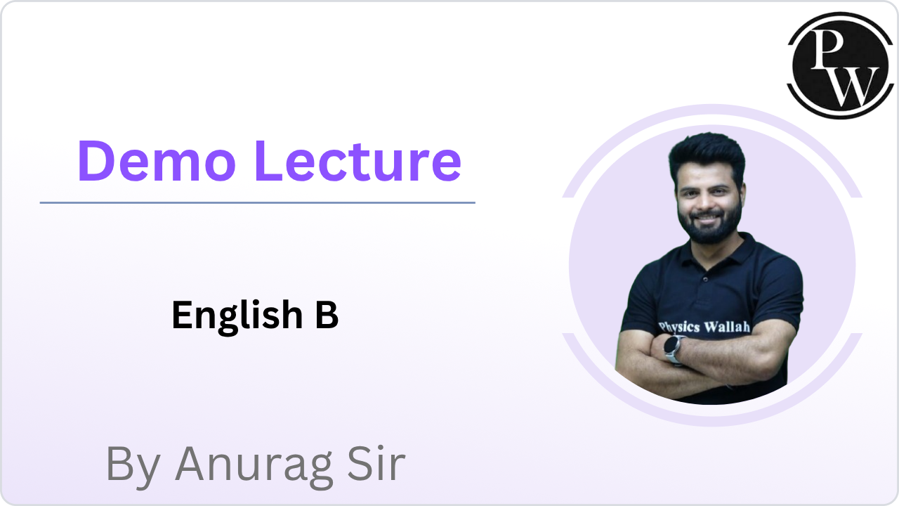 Demo Lecture By Anurag Sir