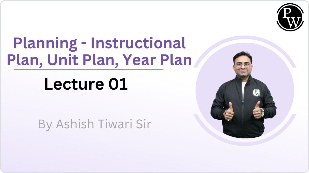 Planning - Instructional Plan, Unit Plan, Year Plan 01