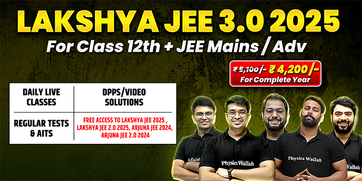 Lakshya JEE 3.0 2025