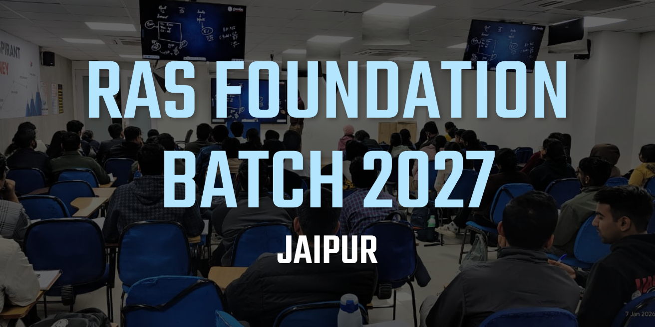 Offline RAS Foundation 2027 Jaipur English