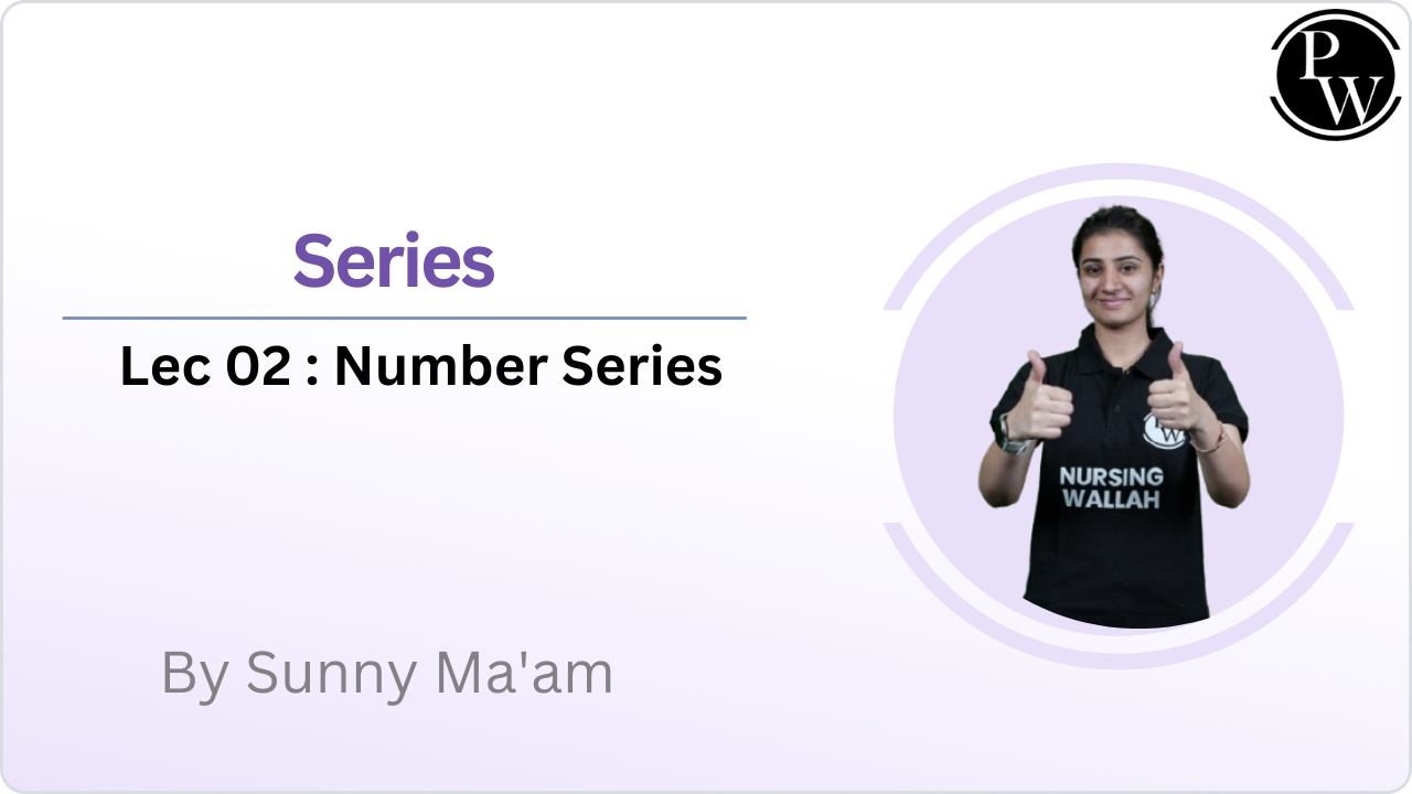  Series 02 : Number Series