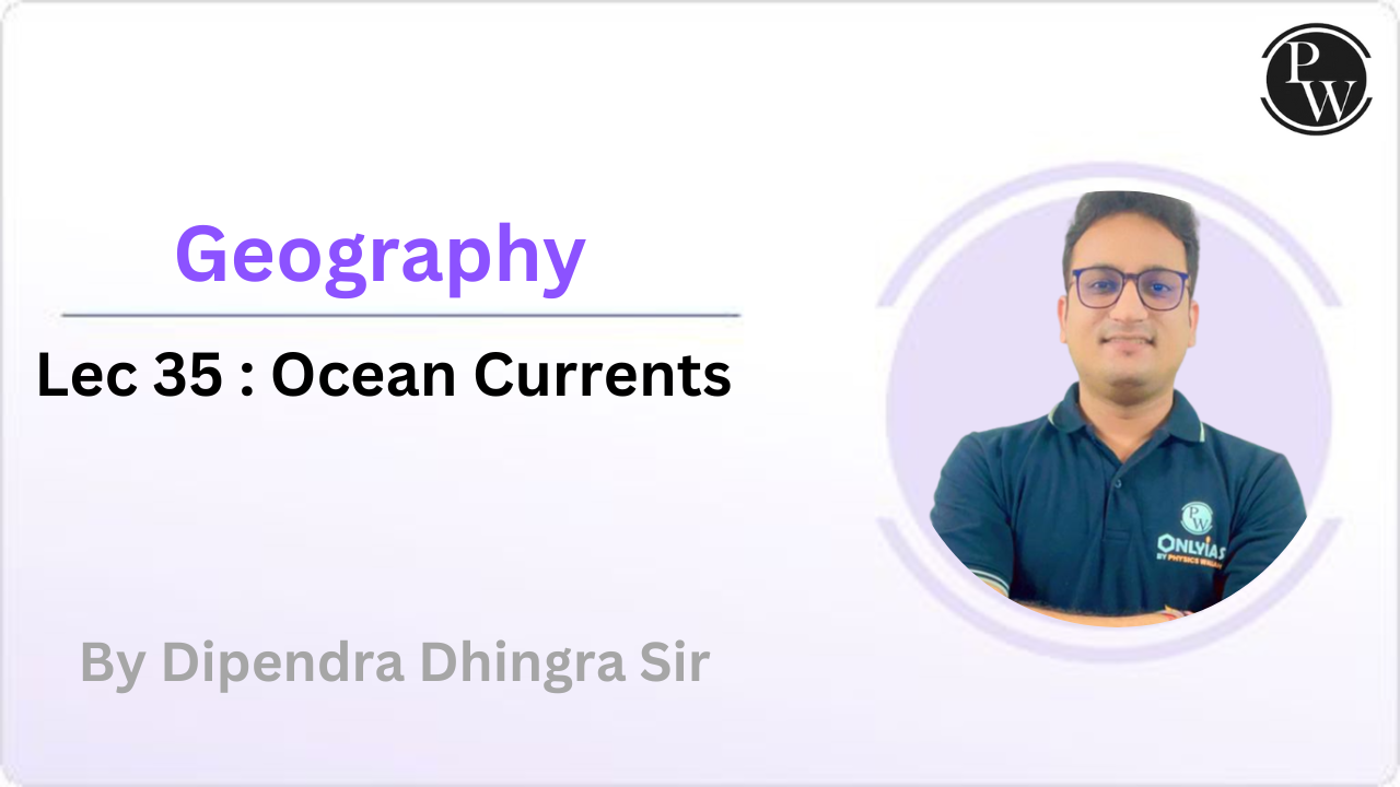 Geography 35 : Ocean Currents