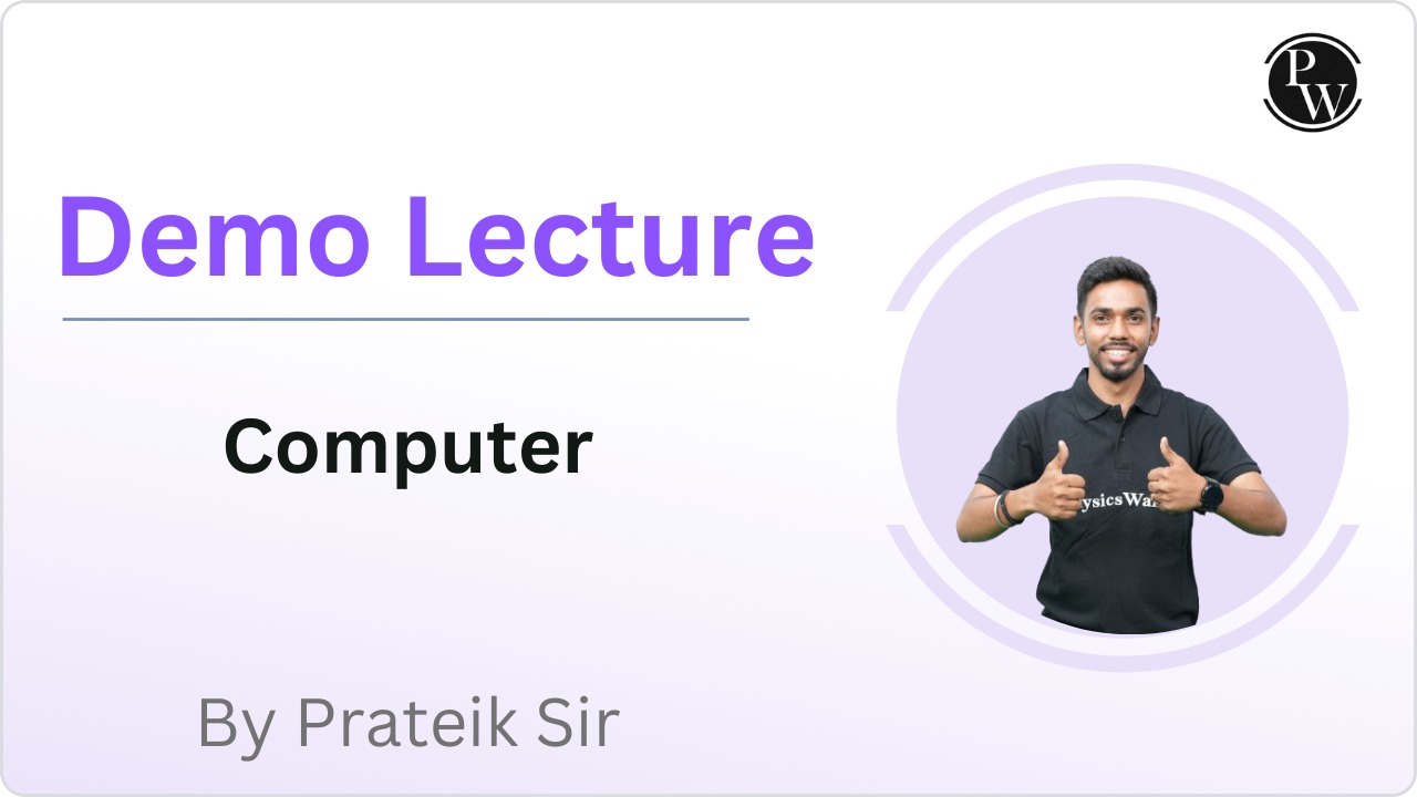 Demo Lecture By Prateik Sir