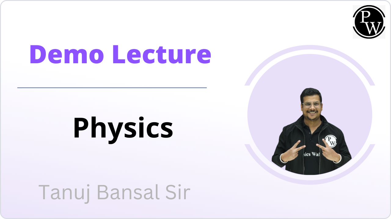 Demo Lecture By Tanuj Bansal Sir	