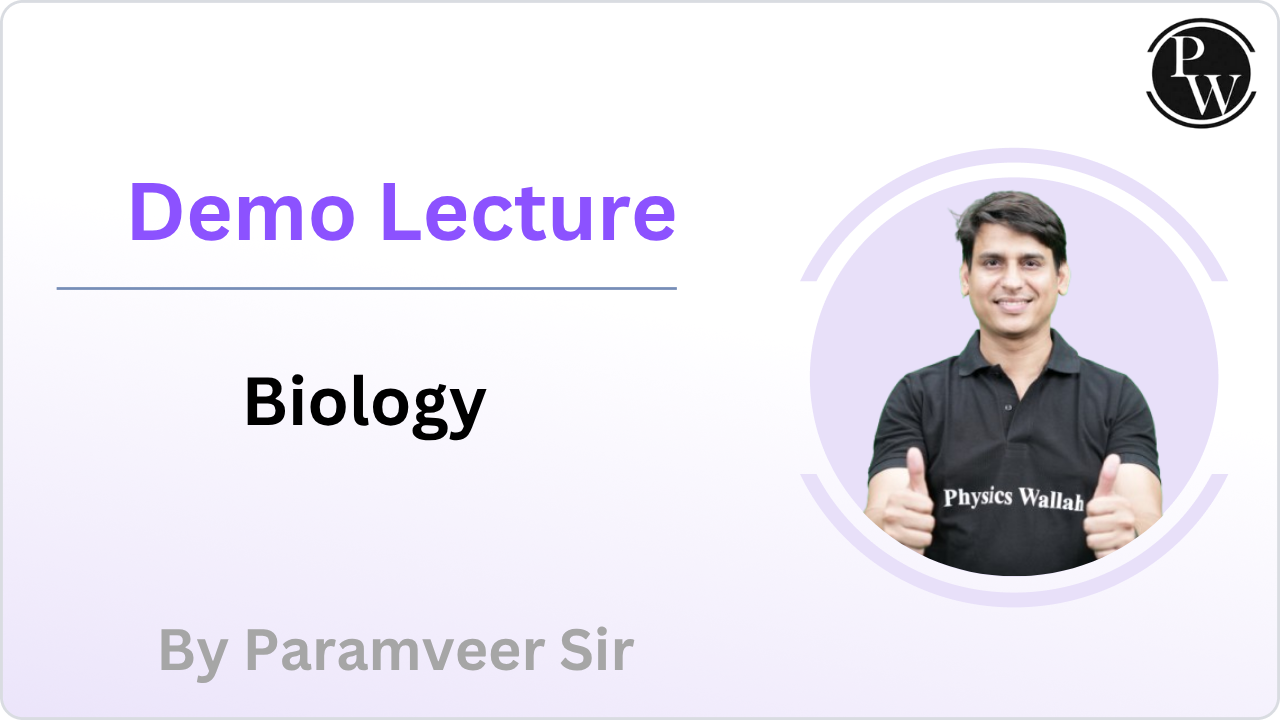 Demo Lecture By Paramveer Sir (Biology)
