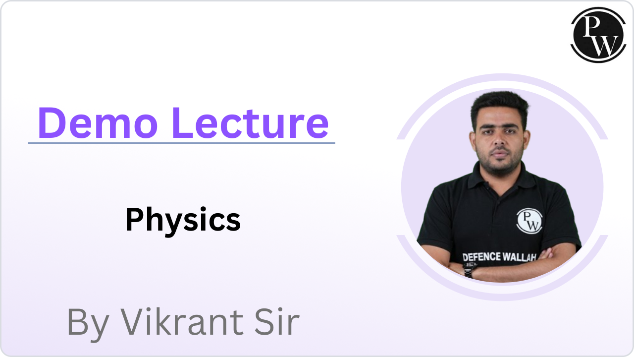 Demo Lecture by Vikrant sir