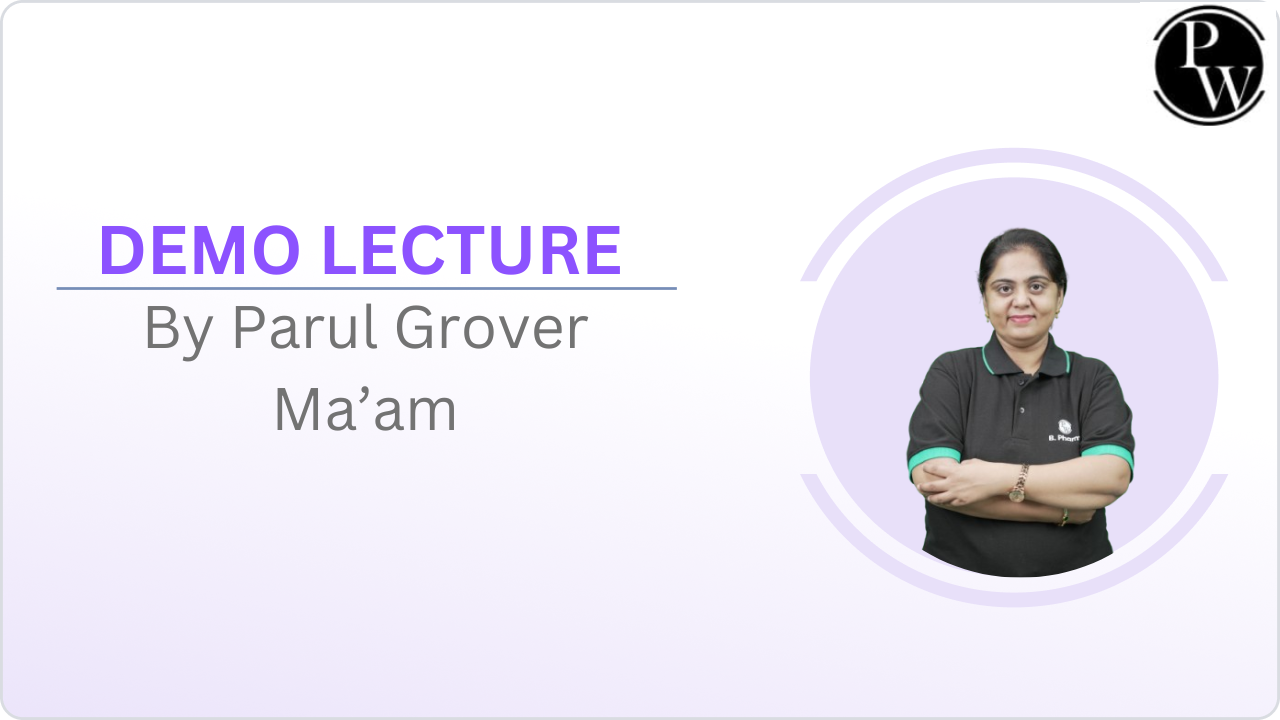 Demo Lecture : Parul Grover Ma'am