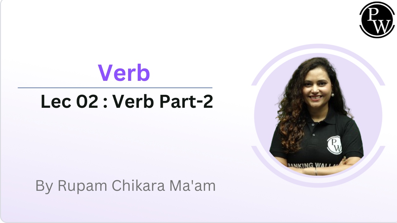 Verb 02 : Verb Part-2
