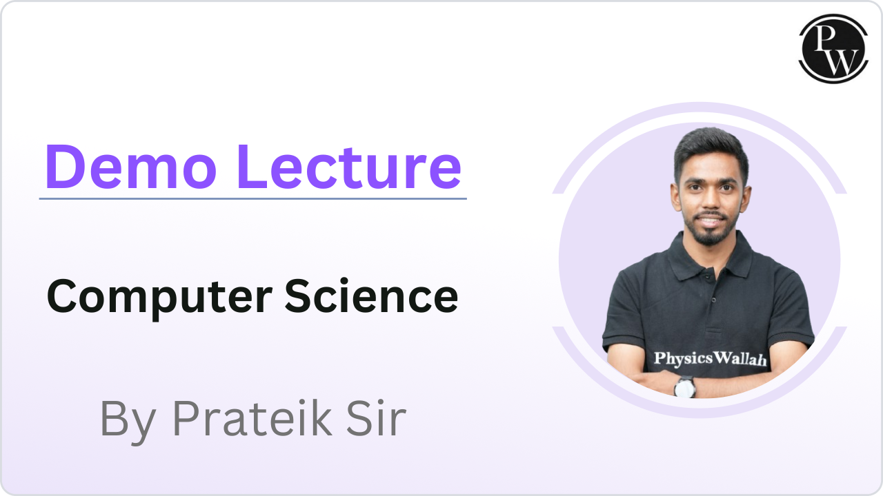 Demo Lecture By Prateik Sir