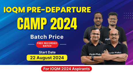 IOQM Pre-Departure Camp 2024- Recorded