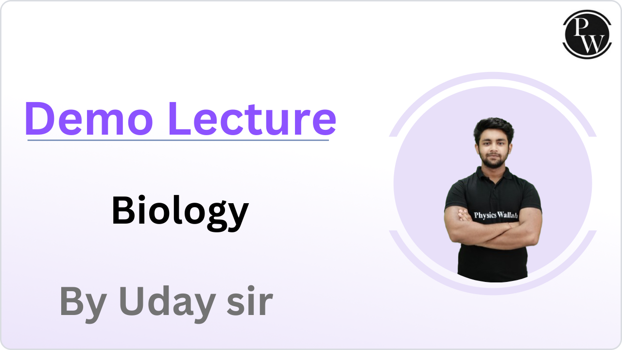 Demo Lecture by Uday Sir