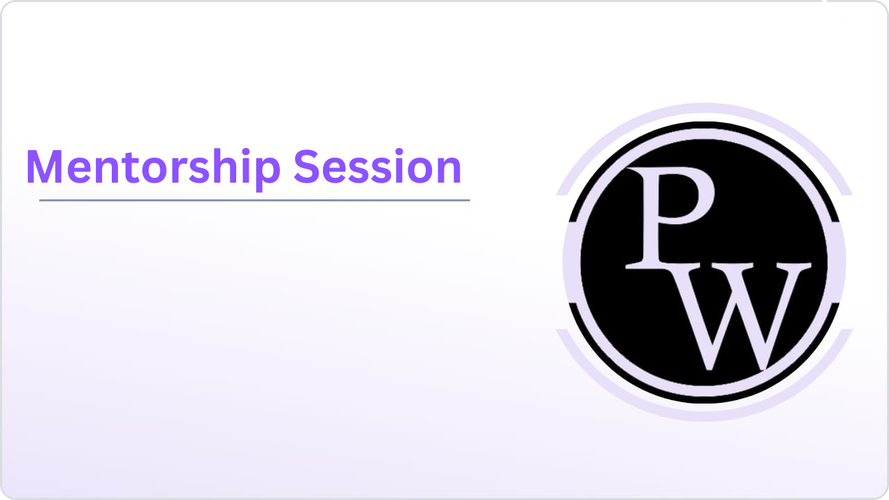 Mentorship Session